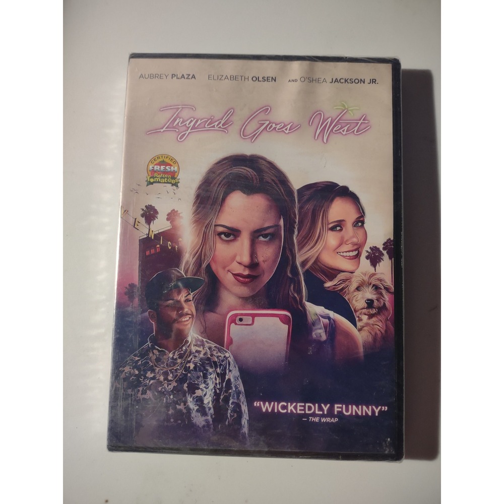 Ingrid Goes West DVD Aubrey Plaza Elizabeth Olsen 2017 Comedy Movie New Sealed